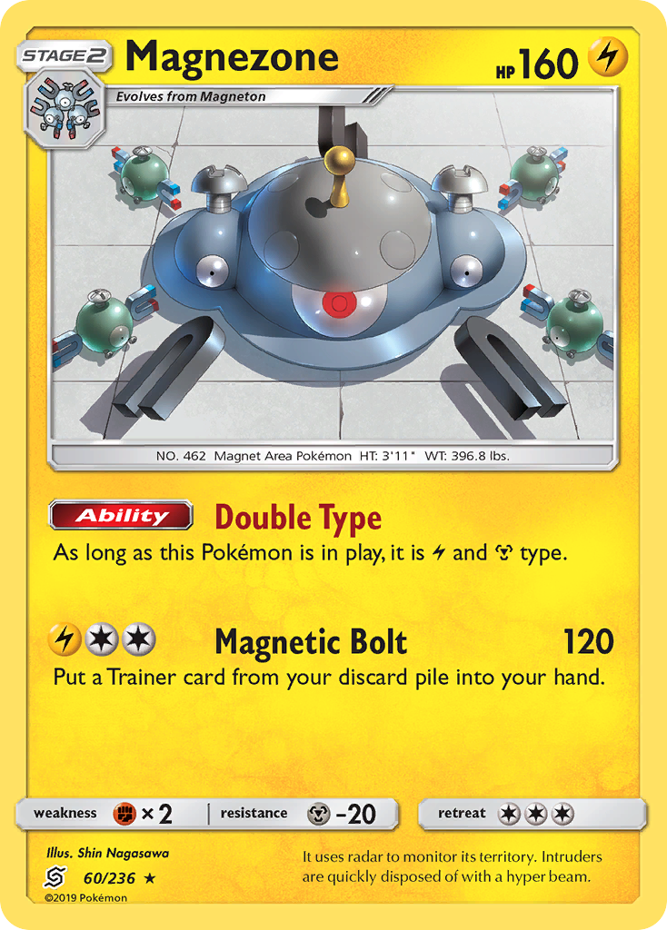 Magnezone (60/236) [Sun & Moon: Unified Minds] | Eastridge Sports Cards & Games