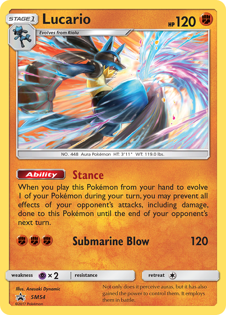 Lucario (SM54) [Sun & Moon: Black Star Promos] | Eastridge Sports Cards & Games