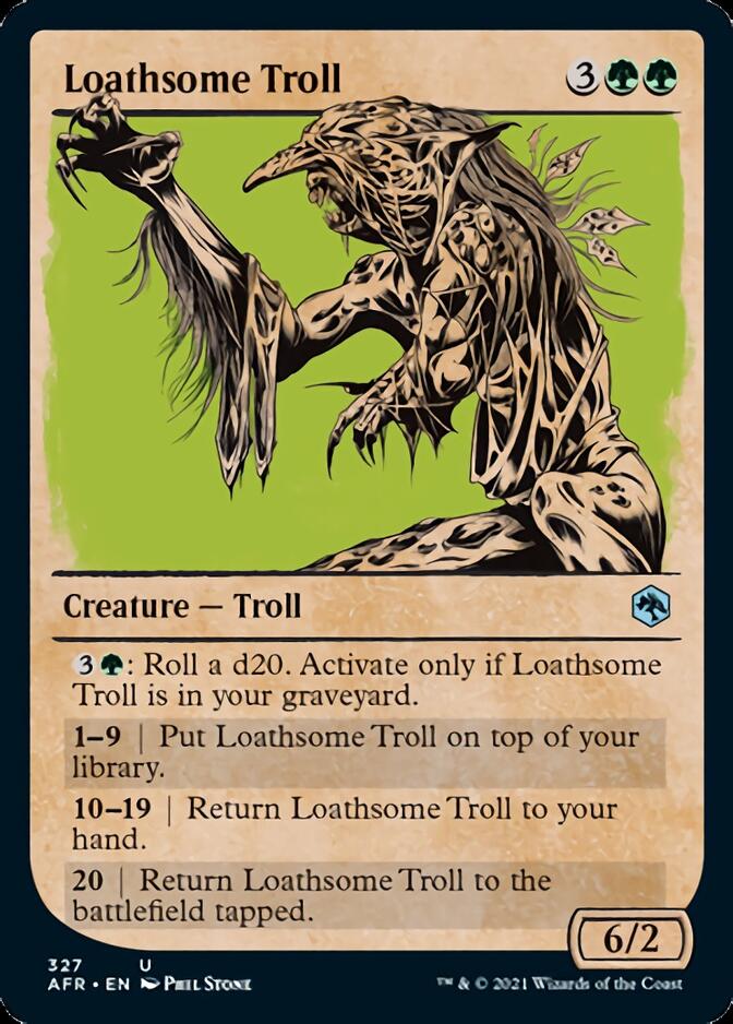 Loathsome Troll (Showcase) [Dungeons & Dragons: Adventures in the Forgotten Realms] | Eastridge Sports Cards & Games