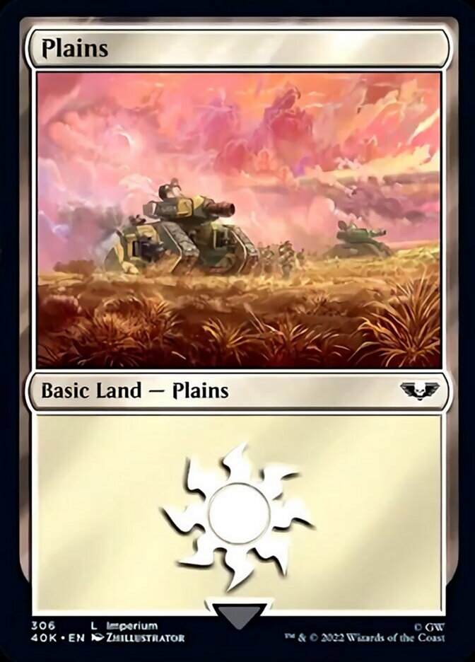 Plains (306) [Universes Beyond: Warhammer 40,000] | Eastridge Sports Cards & Games