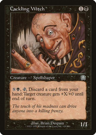 Cackling Witch [Mercadian Masques] | Eastridge Sports Cards & Games