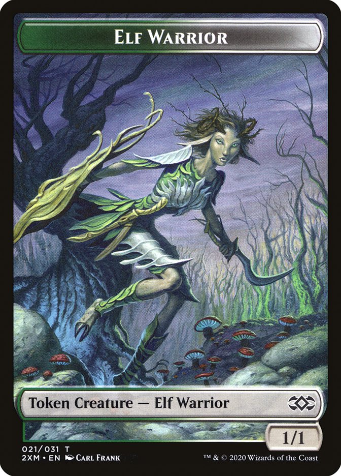 Elf Warrior Token [Double Masters] | Eastridge Sports Cards & Games