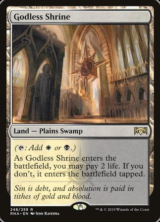 Godless Shrine [Ravnica Allegiance] | Eastridge Sports Cards & Games