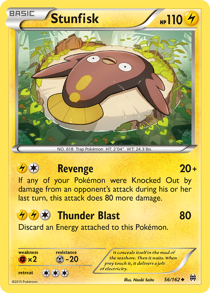 Stunfisk (56/162) [XY: BREAKthrough] | Eastridge Sports Cards & Games