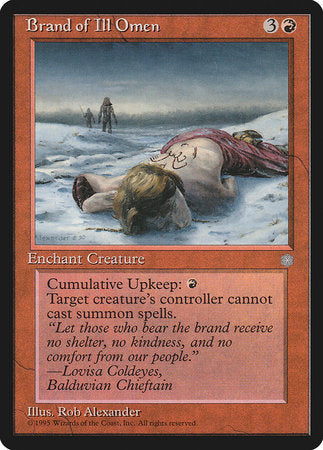Brand of Ill Omen [Ice Age] | Eastridge Sports Cards & Games