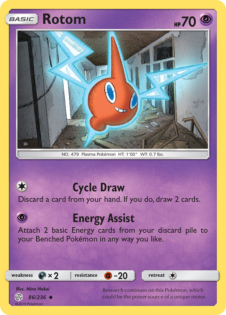 Rotom (86/236) [Sun & Moon: Cosmic Eclipse] | Eastridge Sports Cards & Games