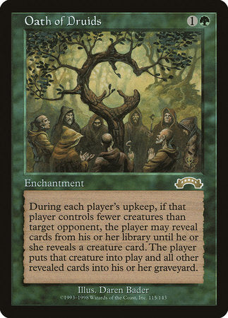 Oath of Druids [Exodus] | Eastridge Sports Cards & Games
