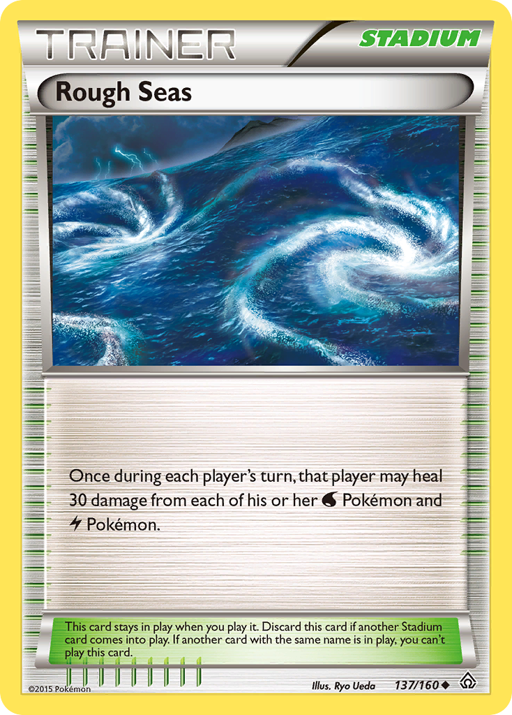 Rough Seas (137/160) [XY: Primal Clash] | Eastridge Sports Cards & Games