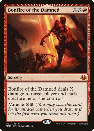 Bonfire of the Damned [Modern Masters 2017] | Eastridge Sports Cards & Games