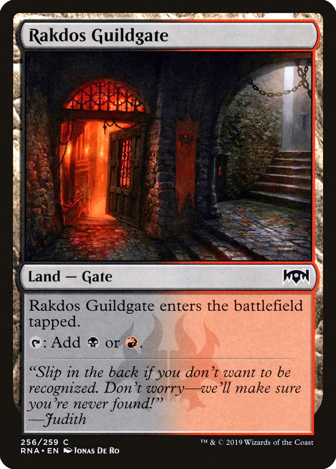 Rakdos Guildgate (256/259) [Ravnica Allegiance] | Eastridge Sports Cards & Games