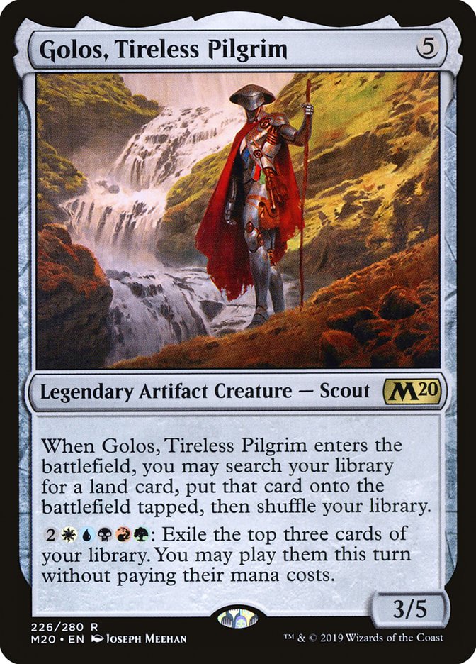 Golos, Tireless Pilgrim [Core Set 2020] | Eastridge Sports Cards & Games