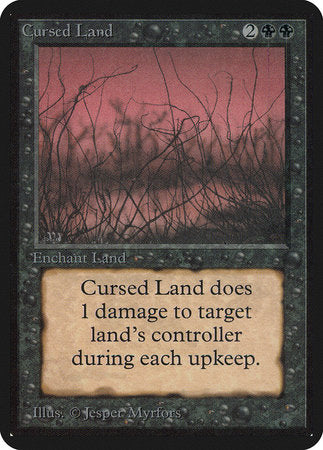 Cursed Land [Limited Edition Alpha] | Eastridge Sports Cards & Games