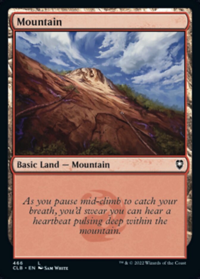 Mountain (466) [Commander Legends: Battle for Baldur's Gate] | Eastridge Sports Cards & Games