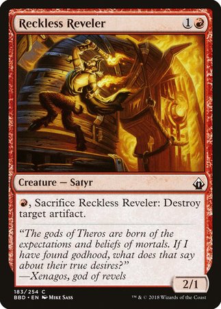 Reckless Reveler [Battlebond] | Eastridge Sports Cards & Games