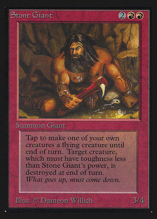 Stone Giant (CE) [Collectors’ Edition] | Eastridge Sports Cards & Games