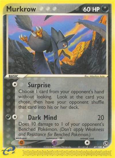 Murkrow (47/100) [EX: Sandstorm] | Eastridge Sports Cards & Games