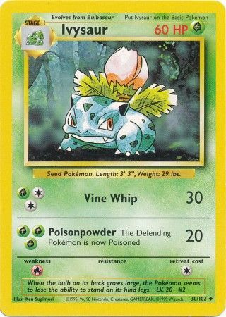 Ivysaur (30/102) [Base Set Unlimited] | Eastridge Sports Cards & Games