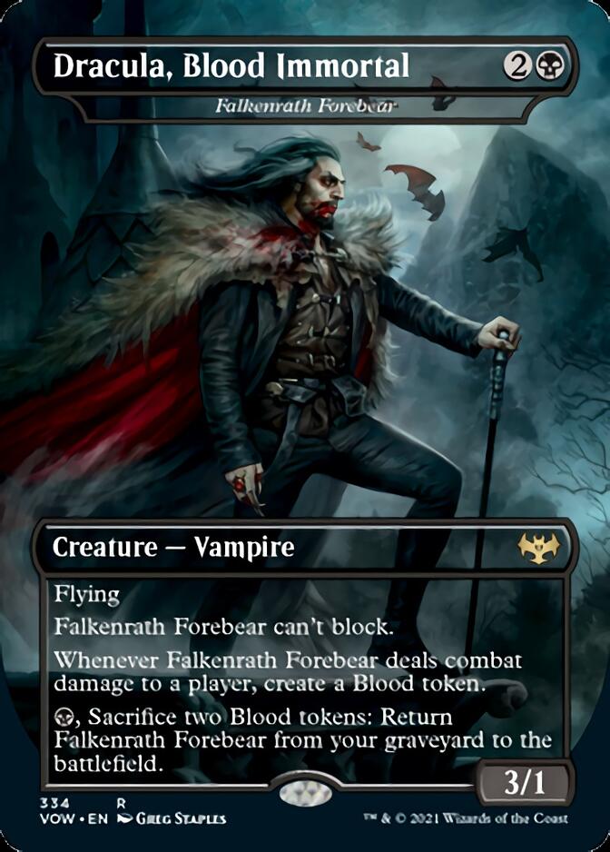 Falkenrath Forebear - Dracula, Blood Immortal [Innistrad: Crimson Vow] | Eastridge Sports Cards & Games