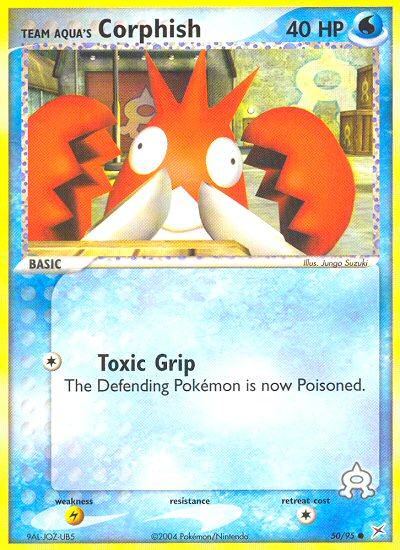 Team Aqua's Corphish (50/95) [EX: Team Magma vs Team Aqua] | Eastridge Sports Cards & Games