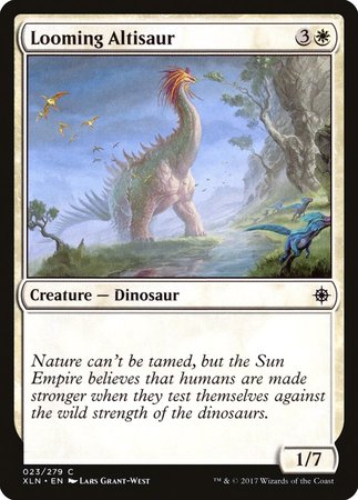 Looming Altisaur [Ixalan] | Eastridge Sports Cards & Games