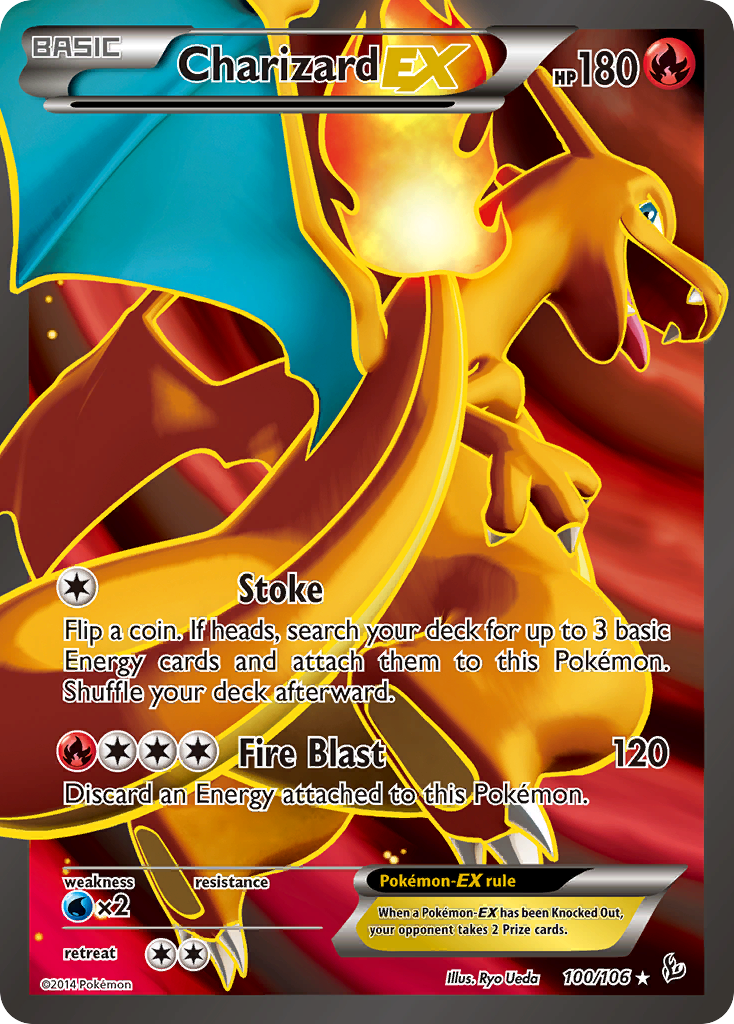 Charizard EX (100/106) [XY: Flashfire] | Eastridge Sports Cards & Games