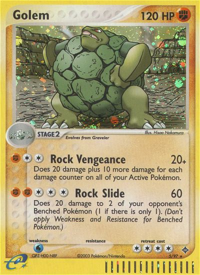 Golem (5/97) [EX: Dragon] | Eastridge Sports Cards & Games