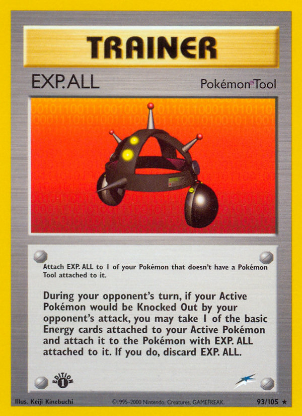EXP.ALL (93/105) [Neo Destiny 1st Edition] | Eastridge Sports Cards & Games