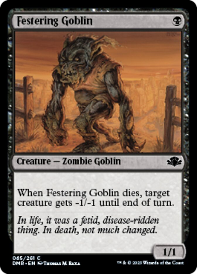 Festering Goblin [Dominaria Remastered] | Eastridge Sports Cards & Games