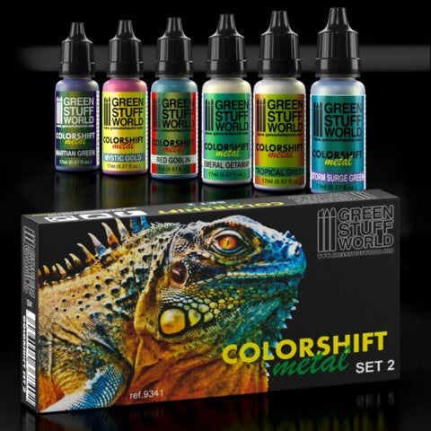 Chameleon Acrylic Colorshift Metal Paint Set 2 | Eastridge Sports Cards & Games