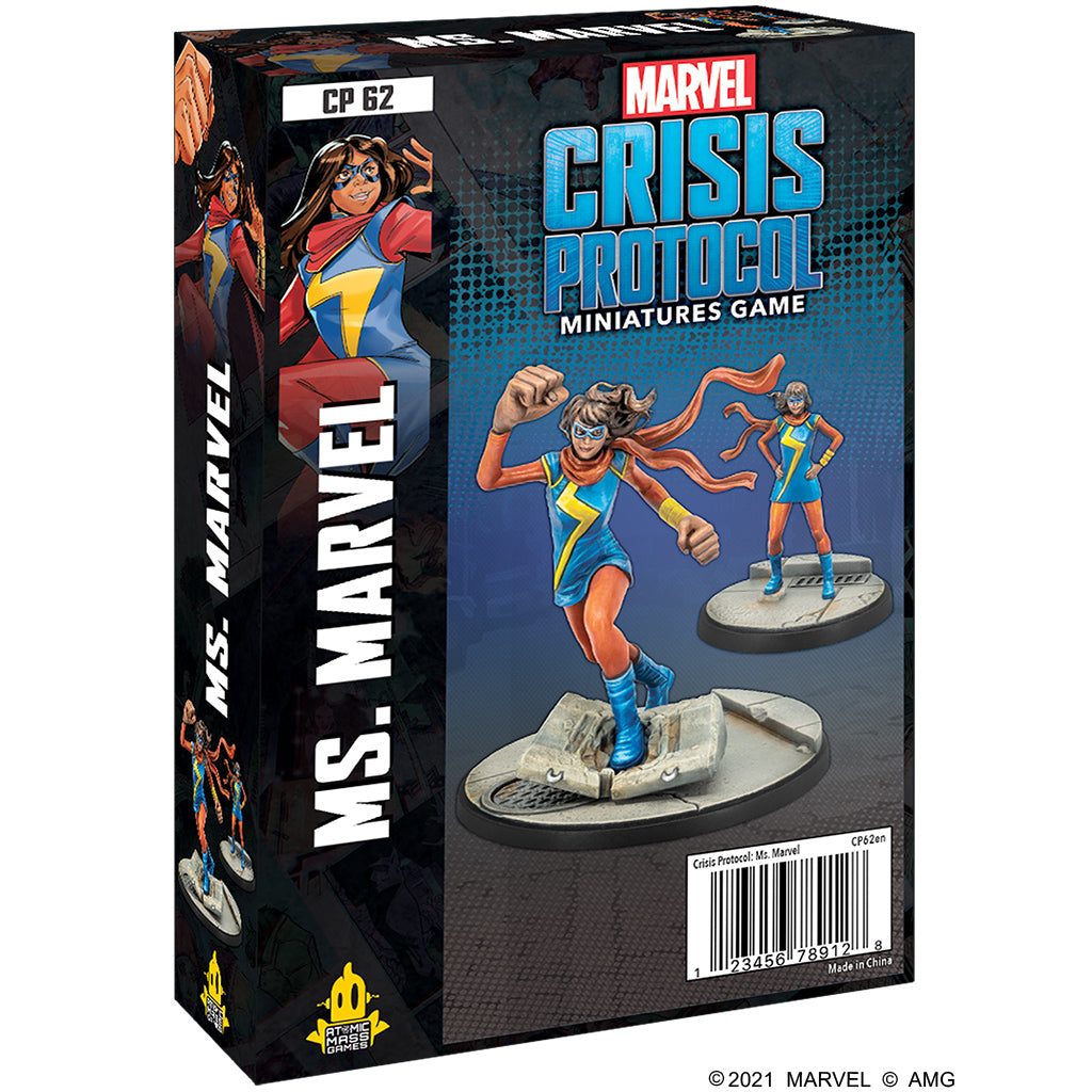 Marvel Crisis Protocol: Ms. Marvel Character Pack | Eastridge Sports Cards & Games