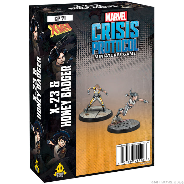 Marvel: Crisis Protocol - X-23 & Honey Badger Character Pack | Eastridge Sports Cards & Games