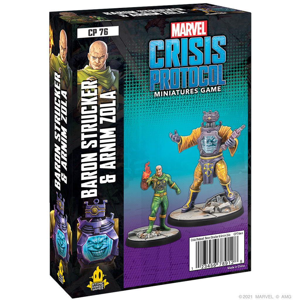 Marvel Crisis Protocol: Baron Strucker & Arnim Zola Character Pack | Eastridge Sports Cards & Games