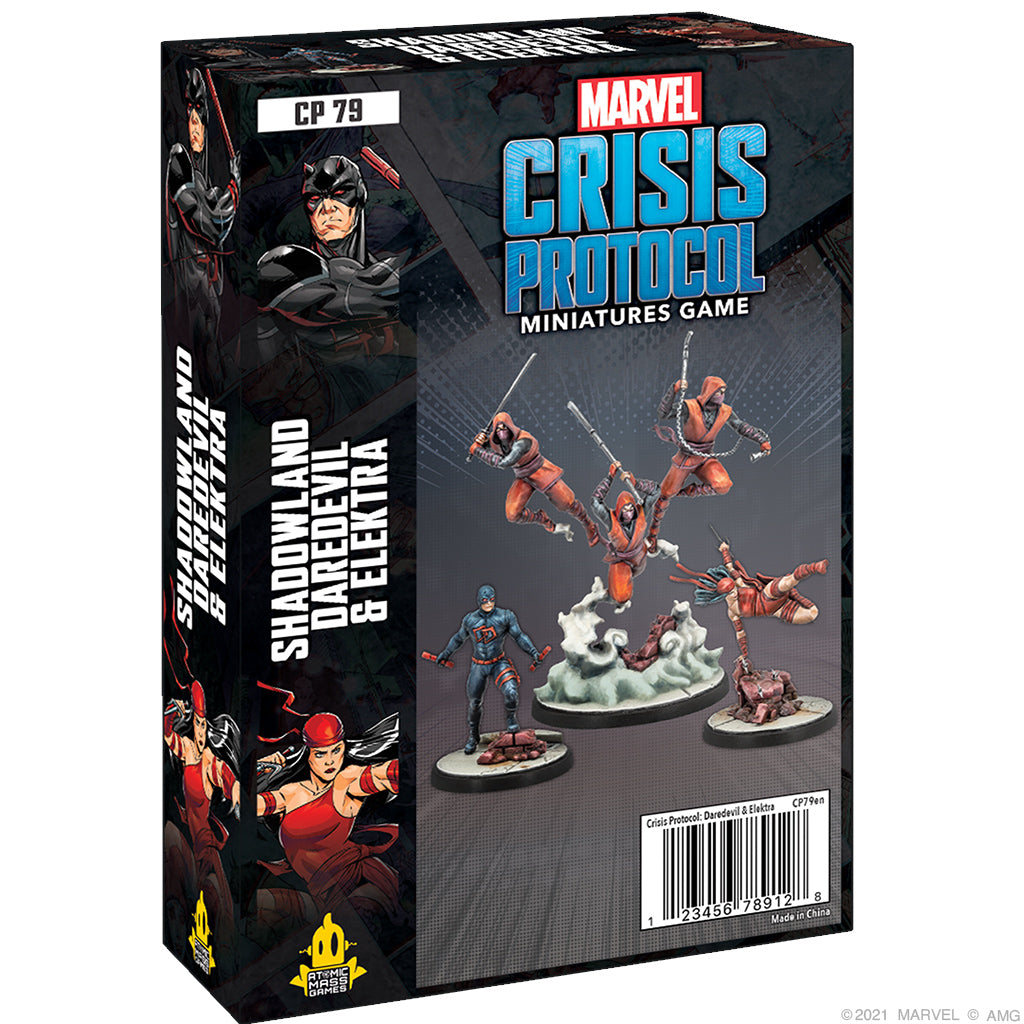 Marvel: Crisis Protocol - Shadowland Daredevil & Electra Character Pack | Eastridge Sports Cards & Games