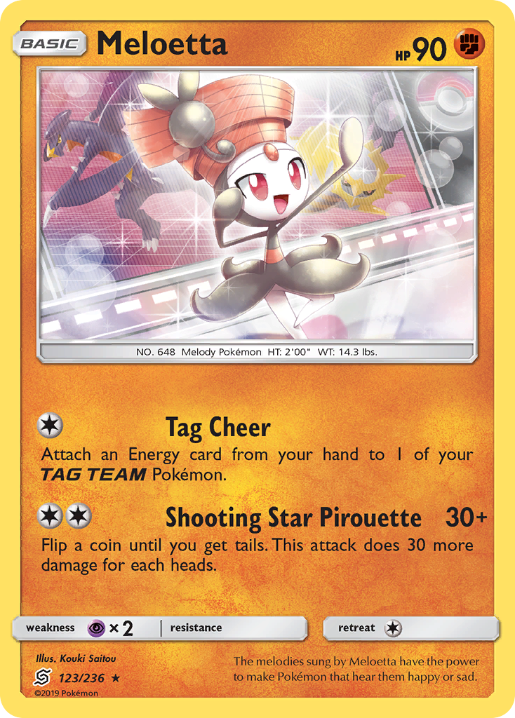 Meloetta (123/236) [Sun & Moon: Unified Minds] | Eastridge Sports Cards & Games
