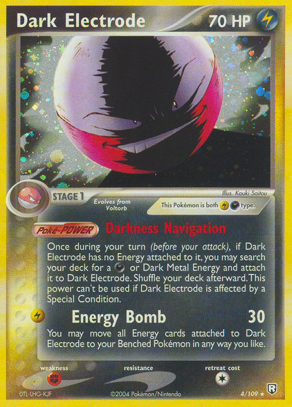 Dark Electrode (4/109) [EX: Team Rocket Returns] | Eastridge Sports Cards & Games