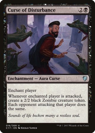 Curse of Disturbance [Commander 2017] | Eastridge Sports Cards & Games