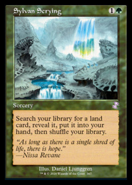 Sylvan Scrying (Timeshifted) [Time Spiral Remastered] | Eastridge Sports Cards & Games