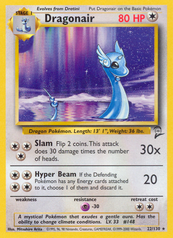 Dragonair (22/130) [Base Set 2] | Eastridge Sports Cards & Games