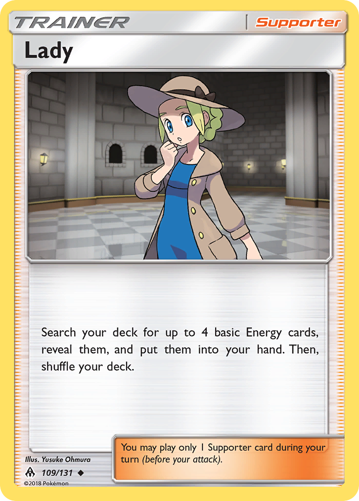 Lady (109/131) [Sun & Moon: Forbidden Light] | Eastridge Sports Cards & Games