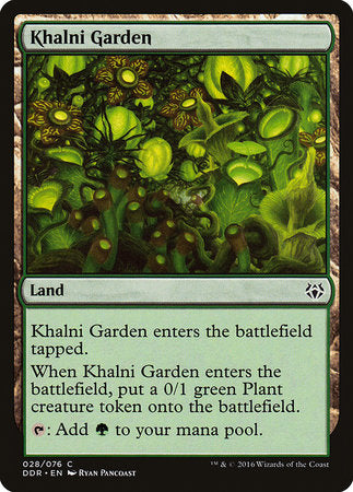 Khalni Garden [Duel Decks: Nissa vs. Ob Nixilis] | Eastridge Sports Cards & Games