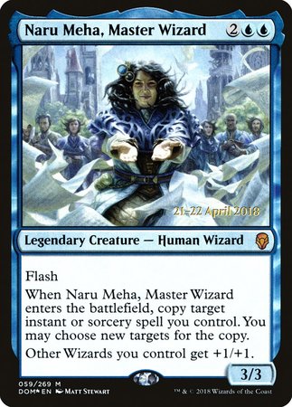 Naru Meha, Master Wizard [Dominaria Promos] | Eastridge Sports Cards & Games