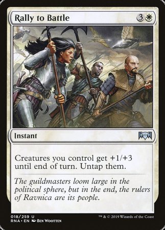 Rally to Battle [Ravnica Allegiance] | Eastridge Sports Cards & Games