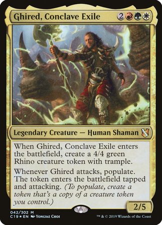 Ghired, Conclave Exile [Commander 2019] | Eastridge Sports Cards & Games