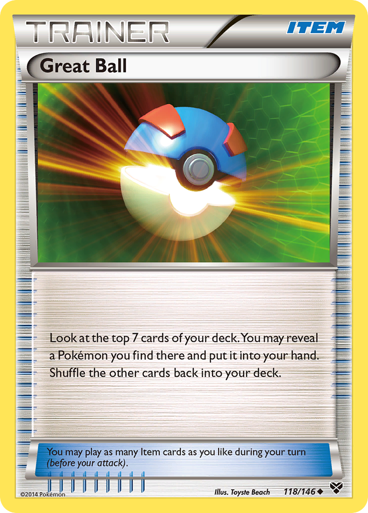 Great Ball (118/146) [XY: Base Set] | Eastridge Sports Cards & Games