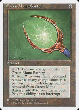 Green Mana Battery [Fourth Edition] | Eastridge Sports Cards & Games