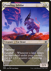 Prowling Felidar (Showcase) [Zendikar Rising] | Eastridge Sports Cards & Games