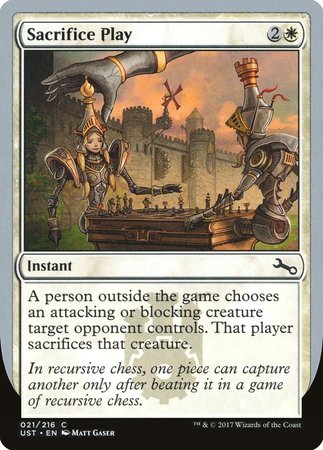 Sacrifice Play [Unstable] | Eastridge Sports Cards & Games
