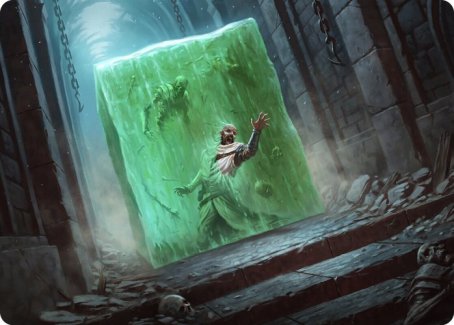 Gelatinous Cube Art Card [Dungeons & Dragons: Adventures in the Forgotten Realms Art Series] | Eastridge Sports Cards & Games