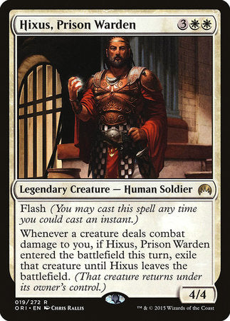 Hixus, Prison Warden [Magic Origins] | Eastridge Sports Cards & Games