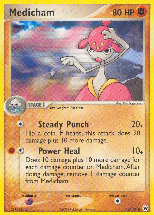 Medicham (42/101) [EX: Hidden Legends] | Eastridge Sports Cards & Games